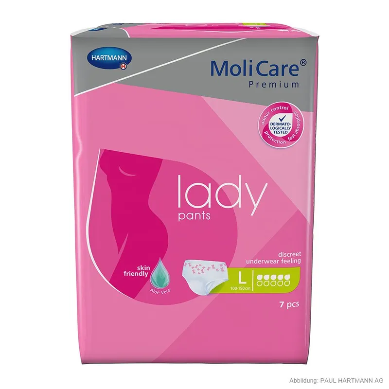 MoliCare Premium lady pants 5 Tropfen, Gr. L, Inkontinenzslips (7 Stck.)