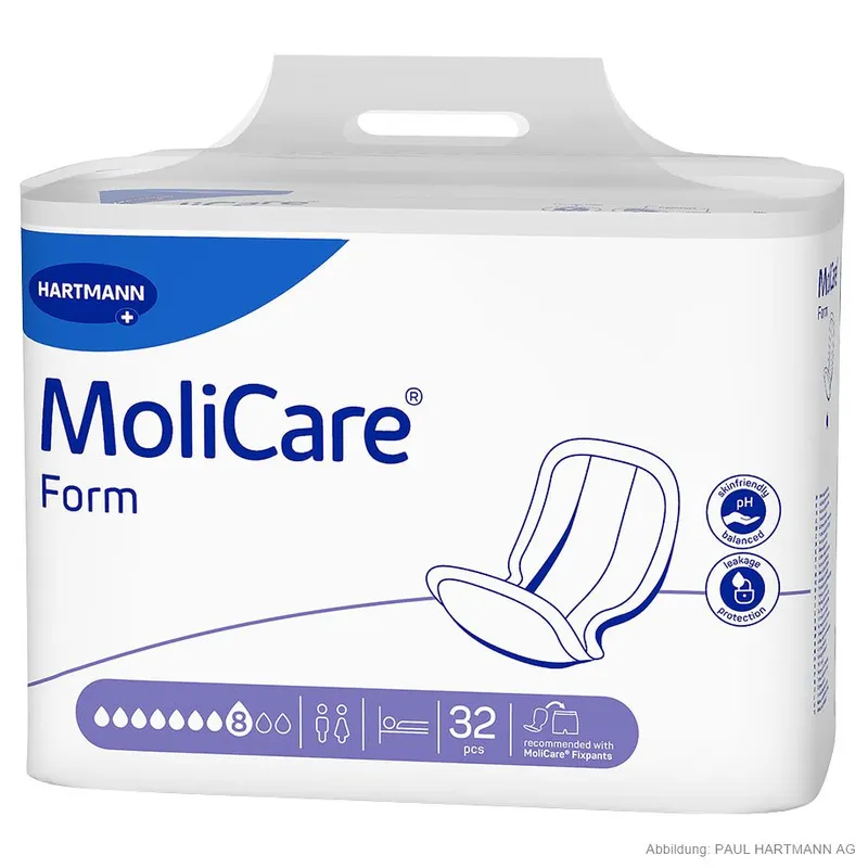 MoliCare Form 8 Tropfen, Inkontinenzeinlagen (32 Stck.)