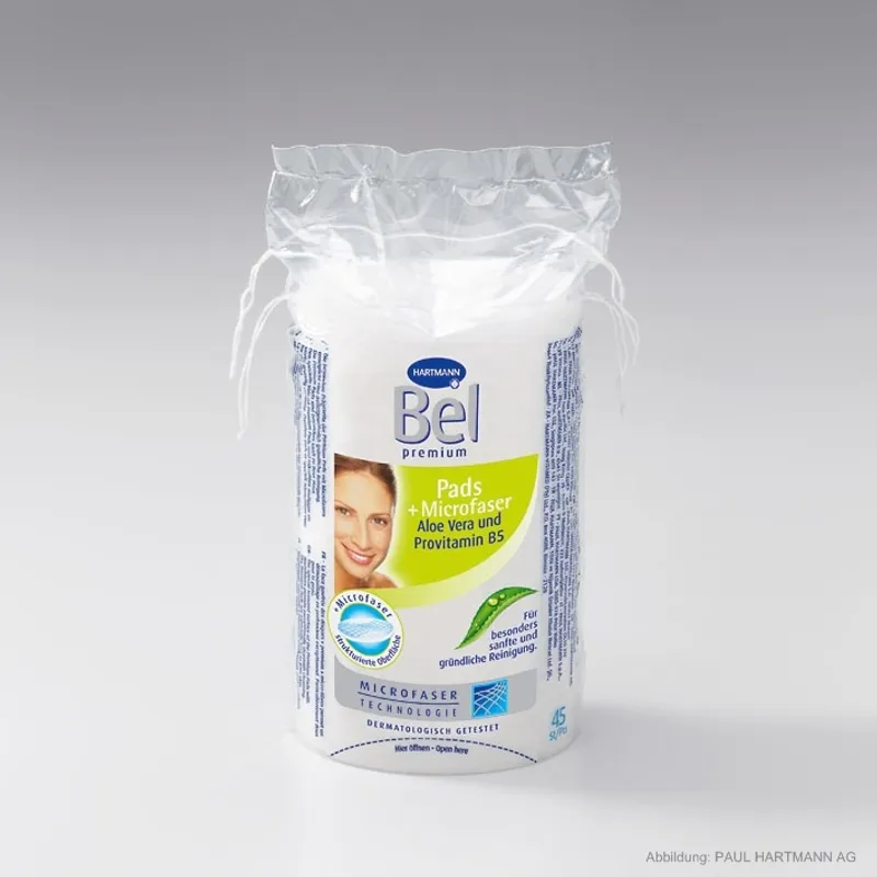 Bel Premium Wattepads, groß, oval (45 Stck.)