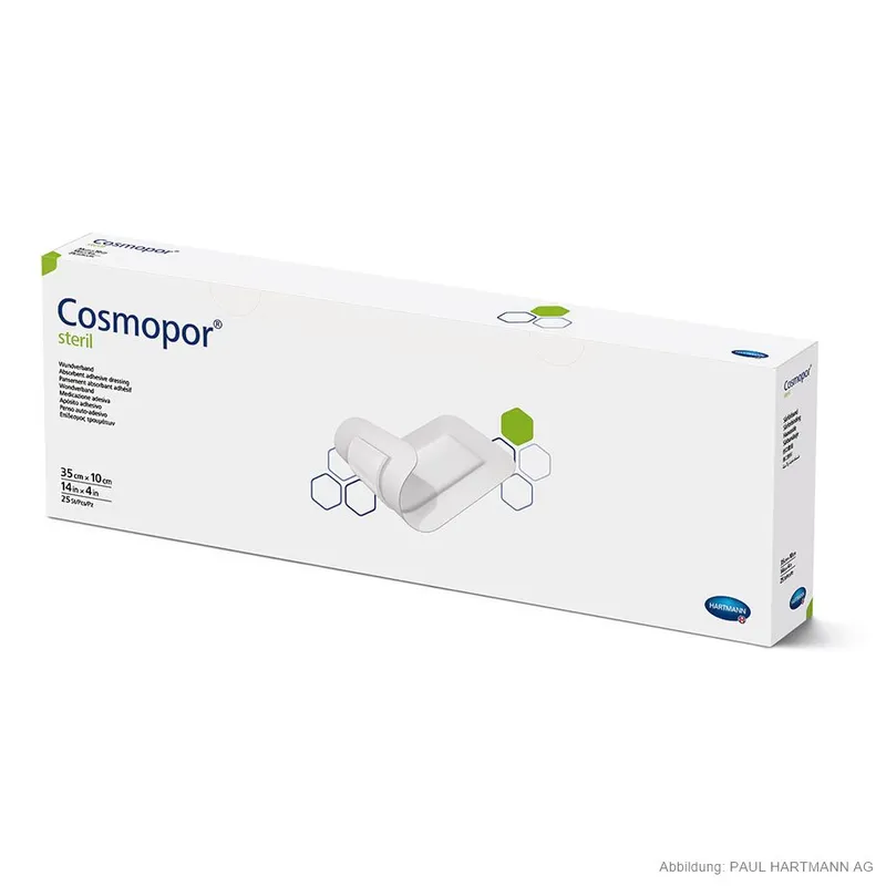 Cosmopor Steril, Wundverband 35 x 10 cm (25 Stck.)