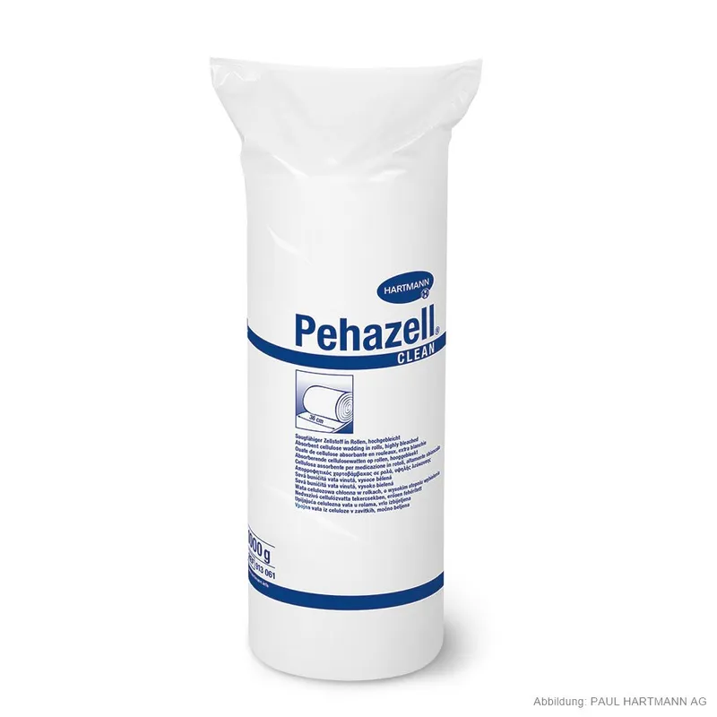 Pehazell Clean Verbandzellstoff, hochgebleicht 36 cm, 1000 g