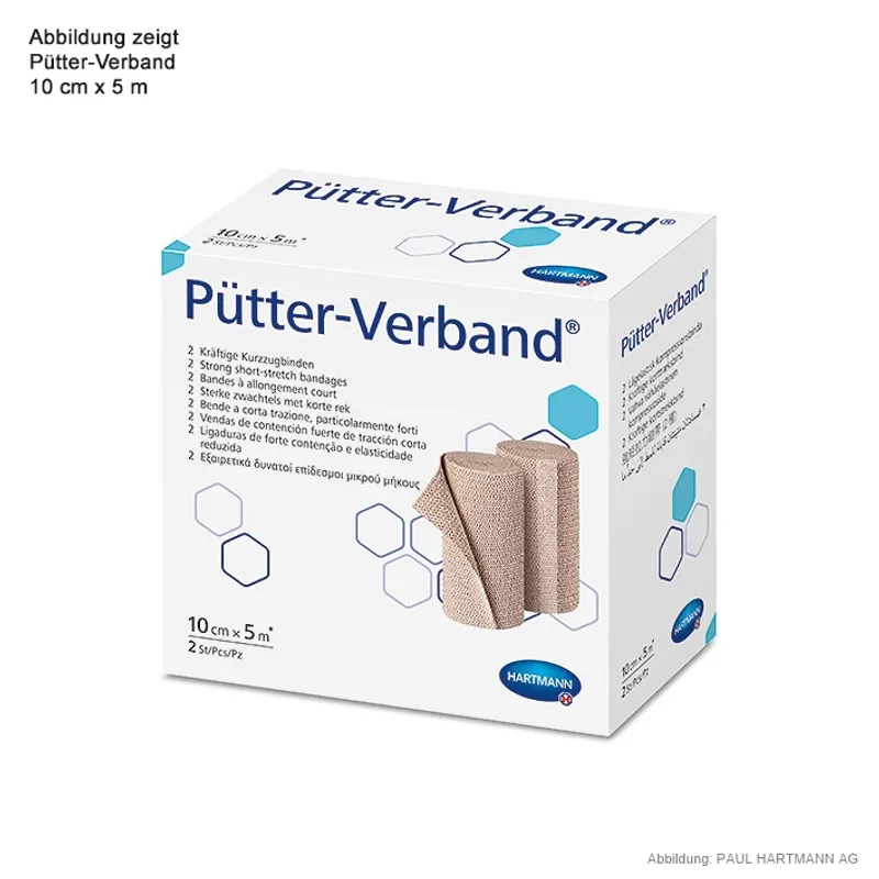 Pütter-Verband 5 m x 8/10 cm (2 Stck.)