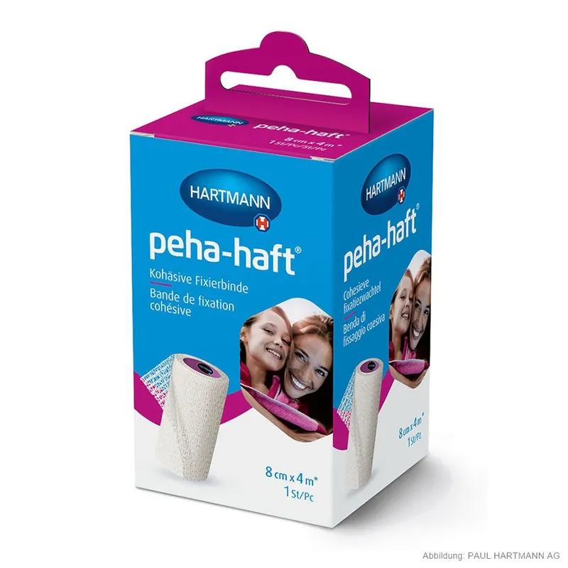 Peha-haft Fixierbinde, 4 m x 8 cm, einzeln verpackt