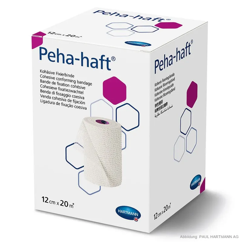 Peha-haft Fixierbinde 20 m x 12 cm, einzeln verpackt