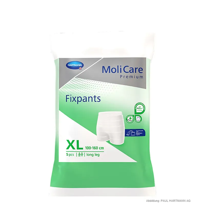 MoliCare Premium Fixpants long leg, Fixierhosen Gr. XL (5 Stck.)