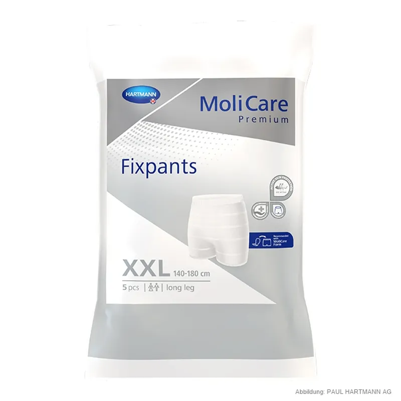 MoliCare Premium Fixpants long leg, Fixierhosen Gr. XXL (5 Stck.)