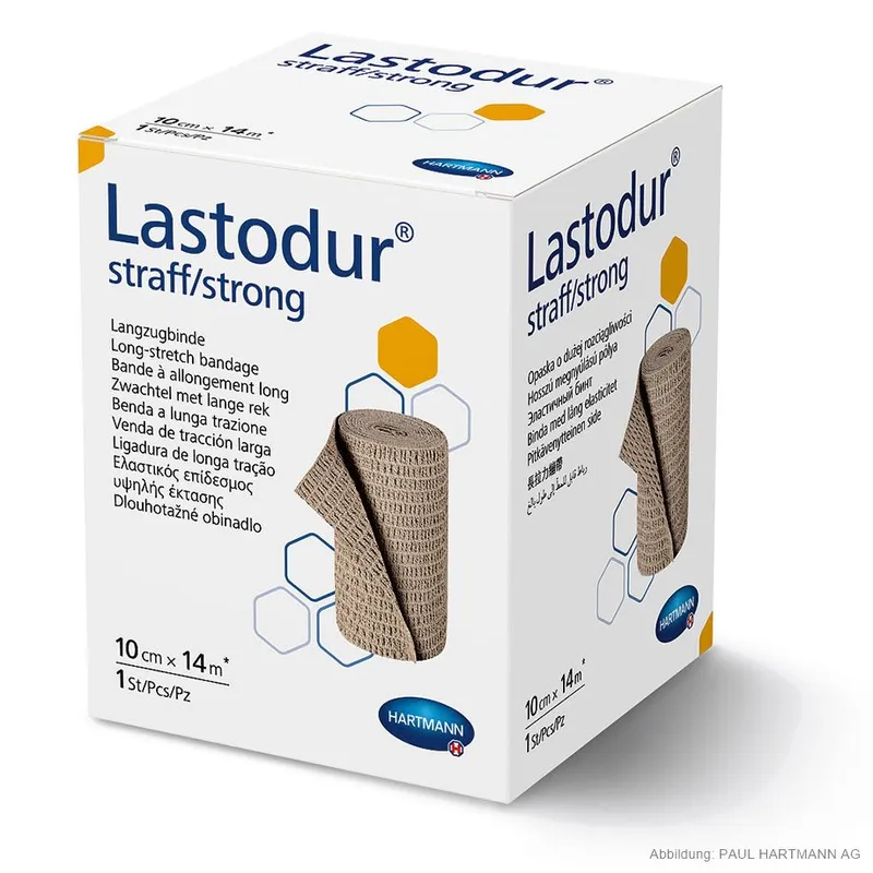 Lastodur straff/strong, Langzugbinde 14 m x 10 cm