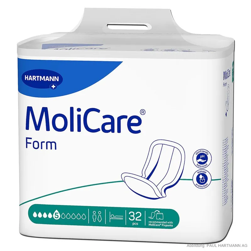 MoliCare Form 5 Tropfen, Inkontinenzeinlagen (32 Stck.)