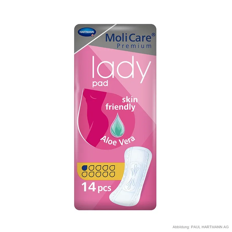 MoliCare Premium lady pad 1 Tropfen, Inkontinenzeinlagen (14 Stck.)