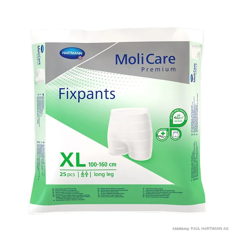 MoliCare Premium Fixpants long leg, Fixierhosen Gr. XL (25 Stck.)