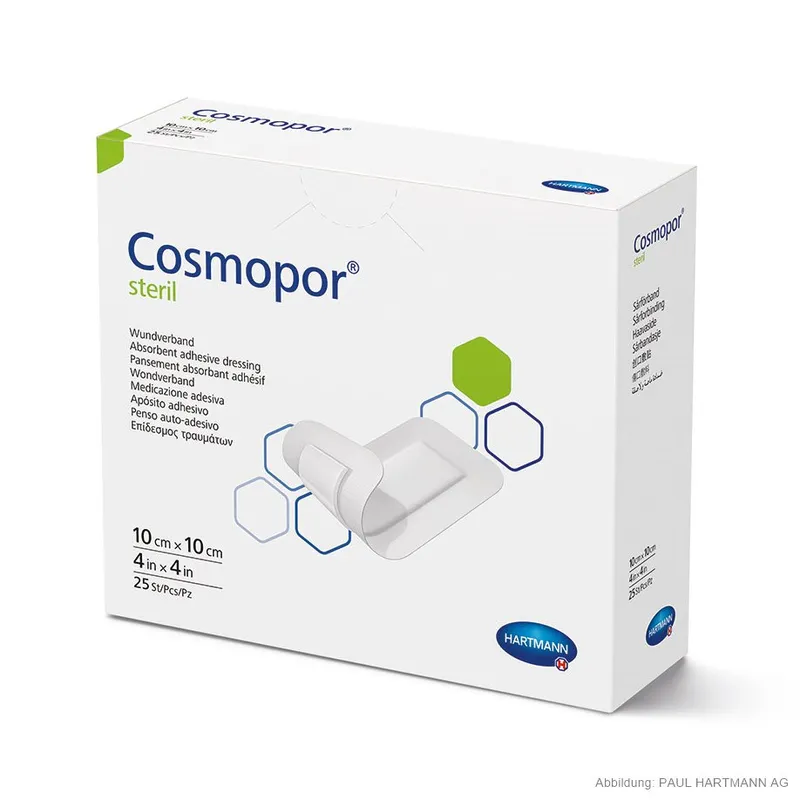 Cosmopor Steril, Wundverband 10 x 10 cm (25 Stck.)