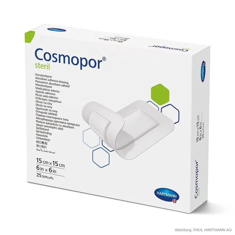 Cosmopor Steril, Wundverband 15 x 15 cm (25 Stck.)