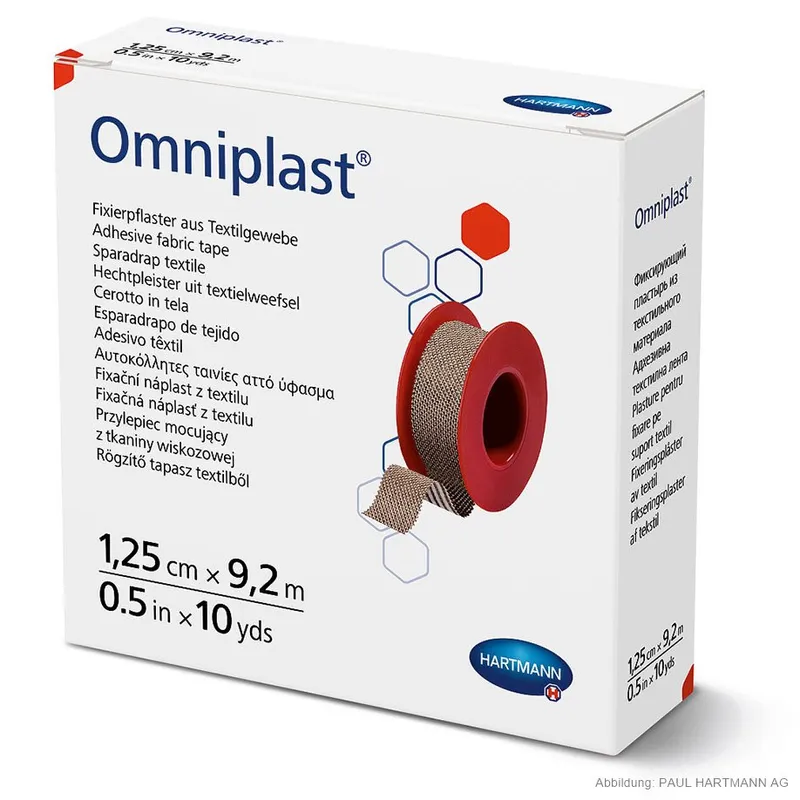 Omniplast Fixierpflaster 9,2 m x 1,25 cm