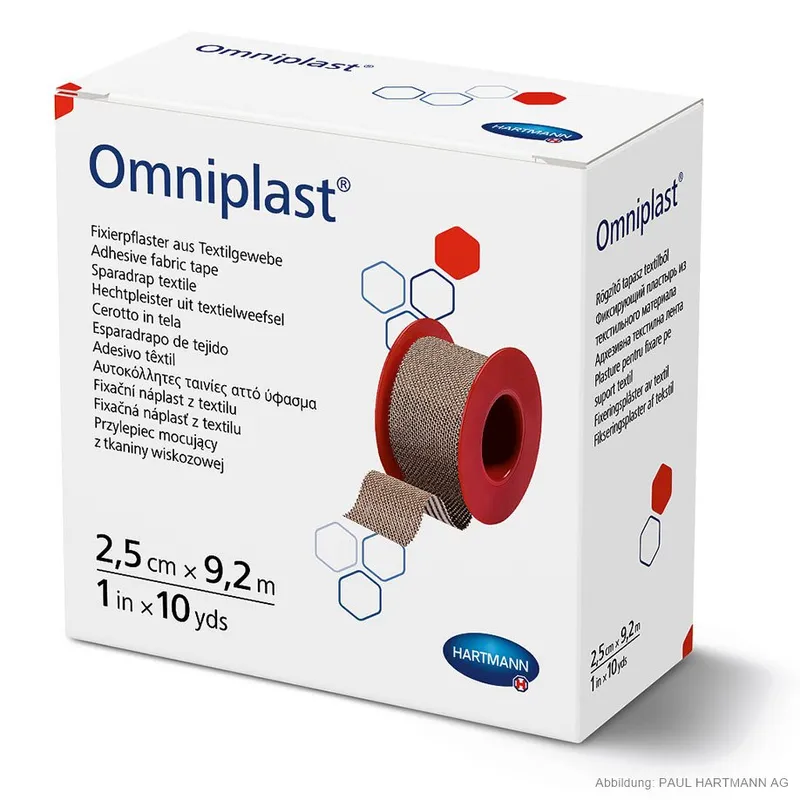 Omniplast Fixierpflaster 9,2 m x 2,5 cm