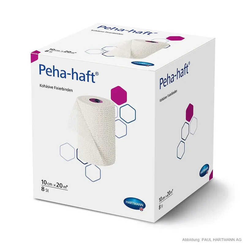 Peha-haft Fixierbinden, 20 m x 10 cm, lose (8 Rl.)