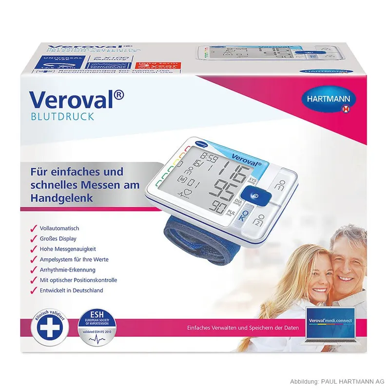 Veroval Handgelenk-Blutdruckmessgerät