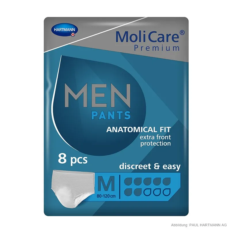 MoliCare Premium MEN PANTS 7 Tropfen, Gr. M, Inkontinenzslips (8 Stck.)