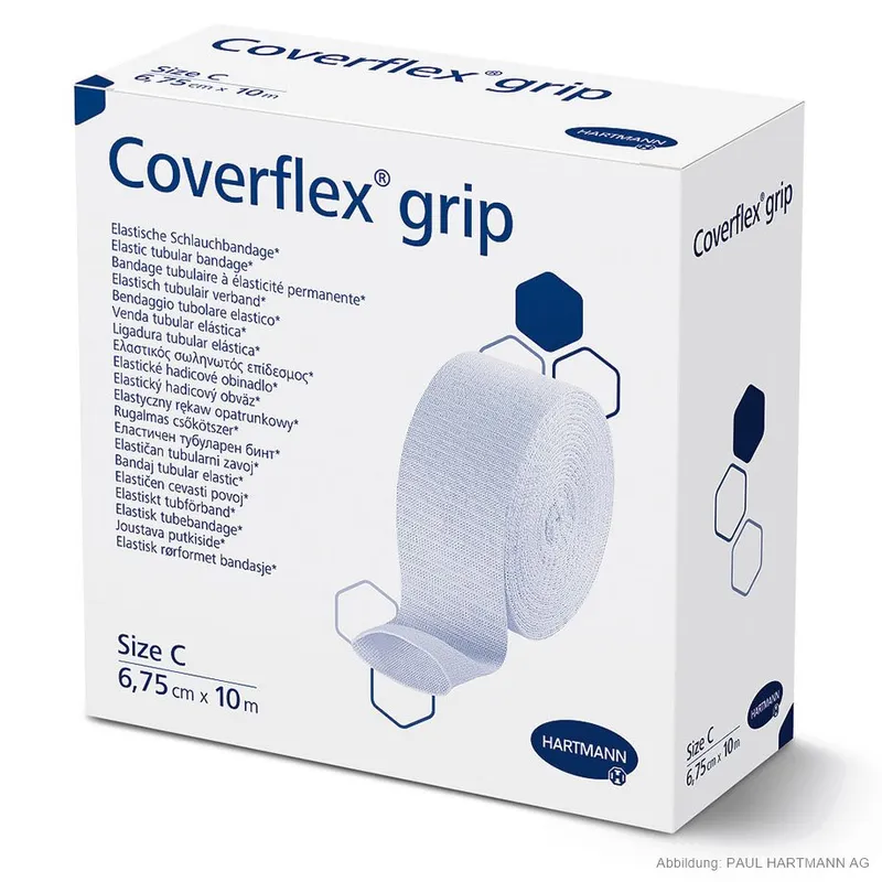 Coverflex grip Schlauchbandage, Gr. C, 10 m x 6,75 cm