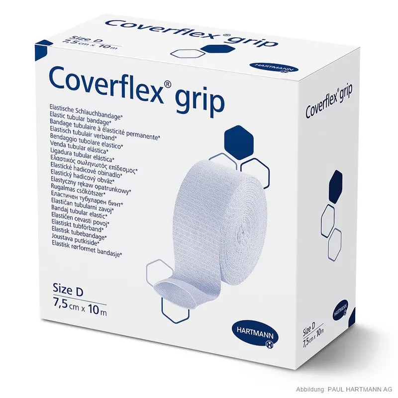 Coverflex grip Schlauchbandage, Gr. D, 10 m x 7,5 cm