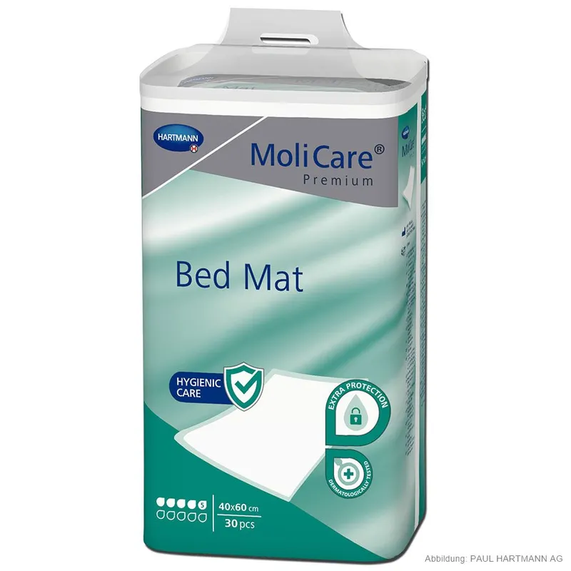 MoliCare Premium Bed Mat 5 Tropfen, Krankenunterlagen 40 x 60 cm (30 Stck.)