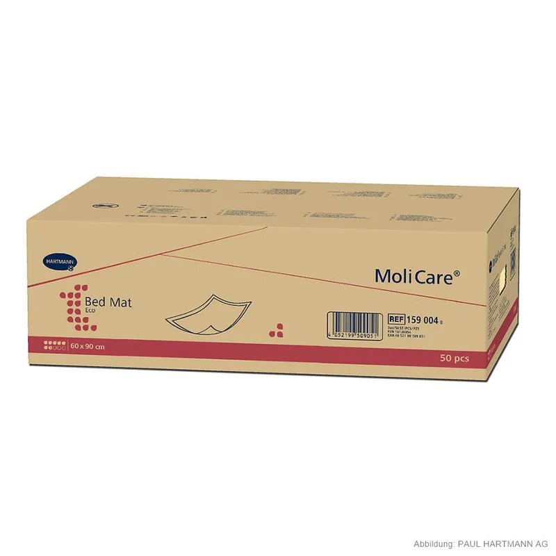 MoliCare Bed Mat Eco 7 Tropfen, Krankenunterlagen 60 x 90 cm (50 Stck.)