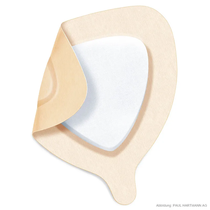 PermaFoam Classic sacral (10 Stck.), Schaumverband steril 22,5 x 22,5 cm