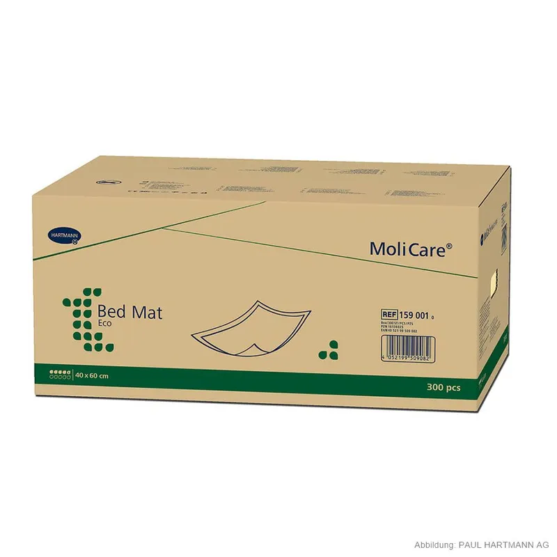 MoliCare Bed Mat Eco 5 Tropfen, Krankenunterlagen 40 x 60 cm (300 Stck.)