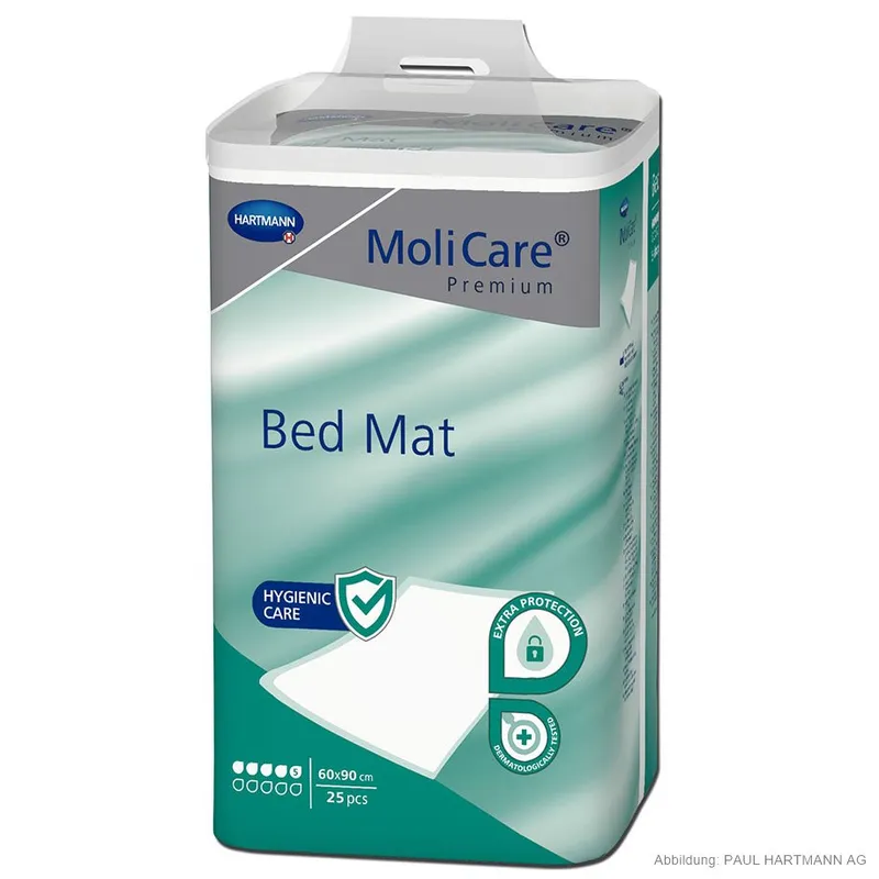 MoliCare Premium Bed Mat 5 Tropfen, Krankenunterlagen 60 x 90 cm (25 Stck.)