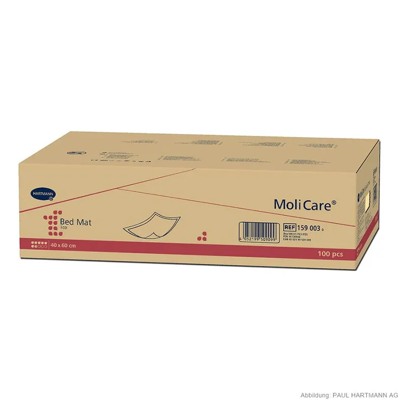 MoliCare Bed Mat Eco 7 Tropfen, Krankenunterlagen 40 x 60 cm (100 Stck.)