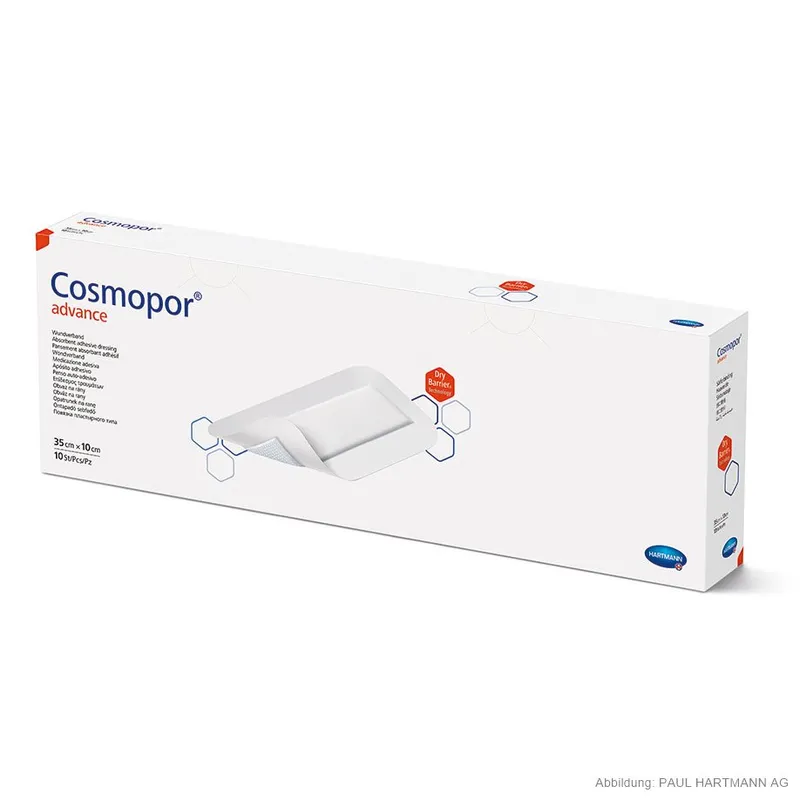 Cosmopor Advance Wundverband steril, 35 x 10 cm (10 Stck.)