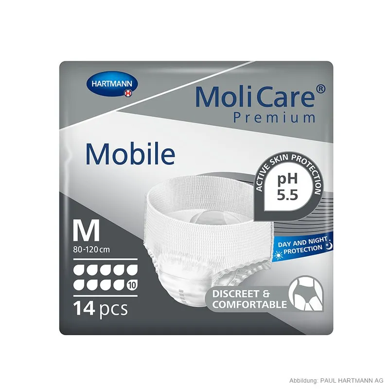 MoliCare Premium Mobile 10 Tropfen, Inkontinenzslips Gr. M (14 Stck.)