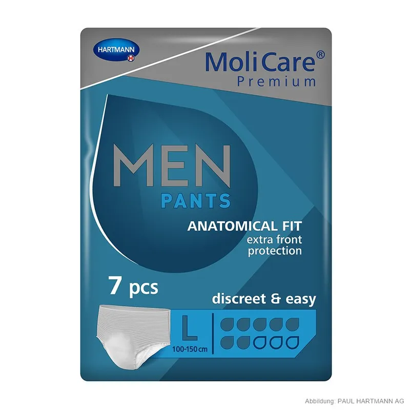 MoliCare Premium MEN PANTS 7 Tropfen, Gr. L, Inkontinenzslips (7 Stck.)