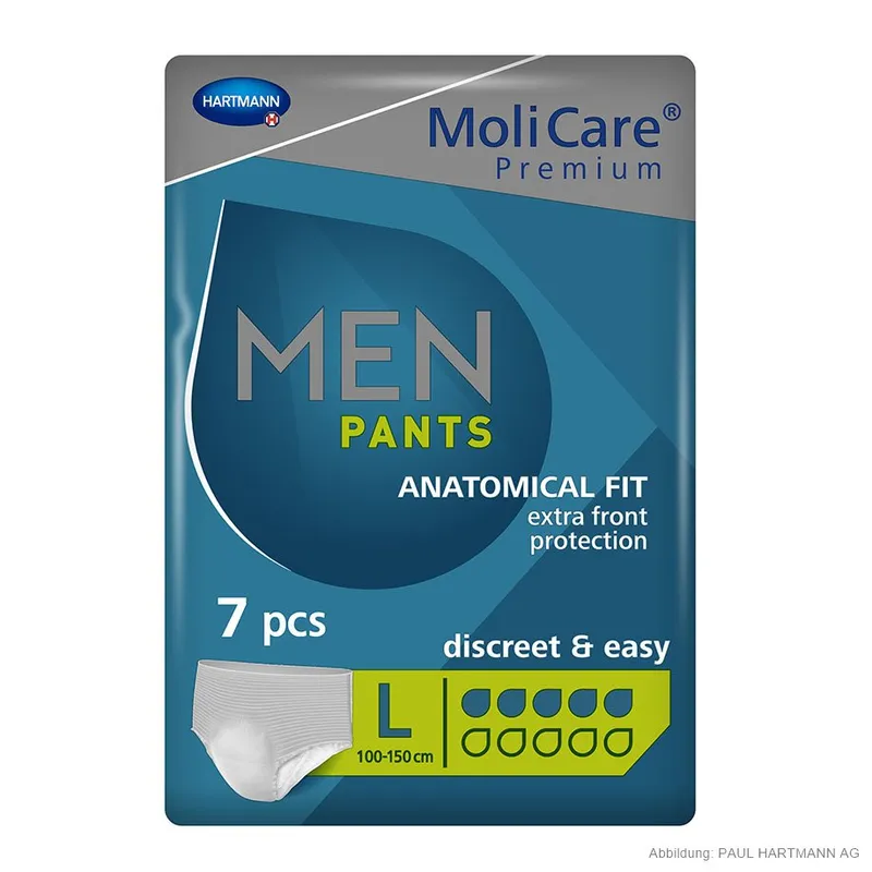 MoliCare Premium MEN PANTS 5 Tropfen, Gr. L, Inkontinenzslips (7 Stck.)