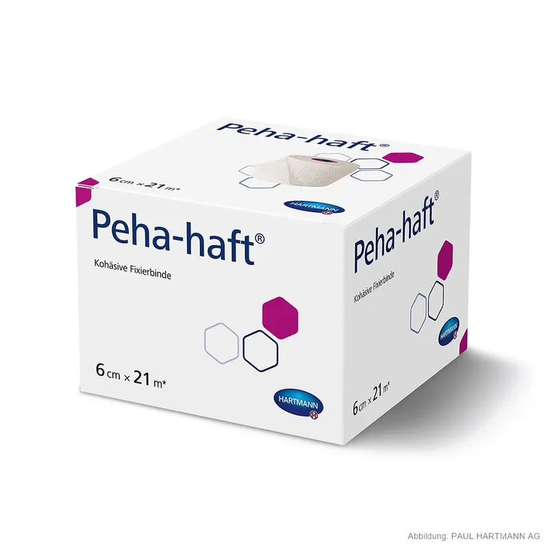 Peha-haft Fixierbinde, 21 m x 6 cm, einzeln verpackt