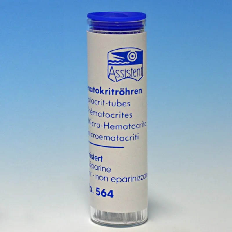 Einmal-Mikro-Haematokritkapillaren, 75 mm, nicht heparinisiert (100 Stck.)