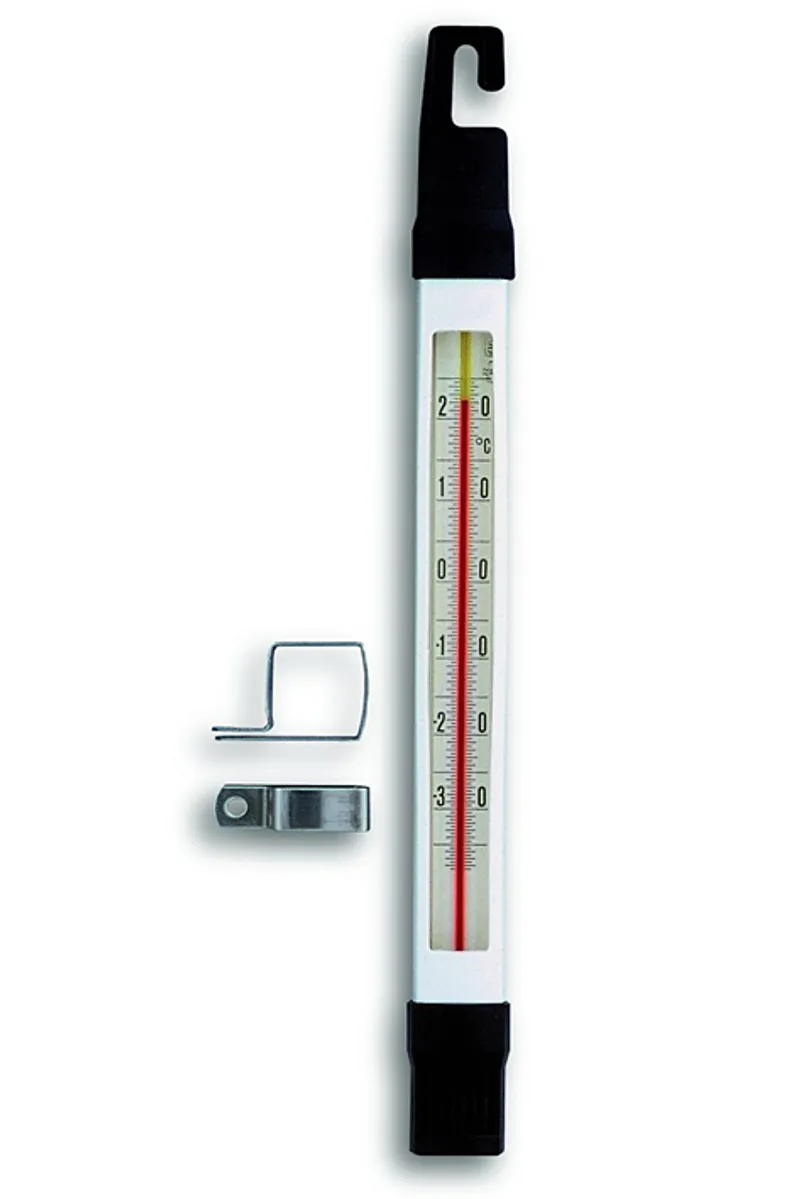 Tiefkühlthermometer, amtlich geeicht, mit Halter, -35°C bis +25°C