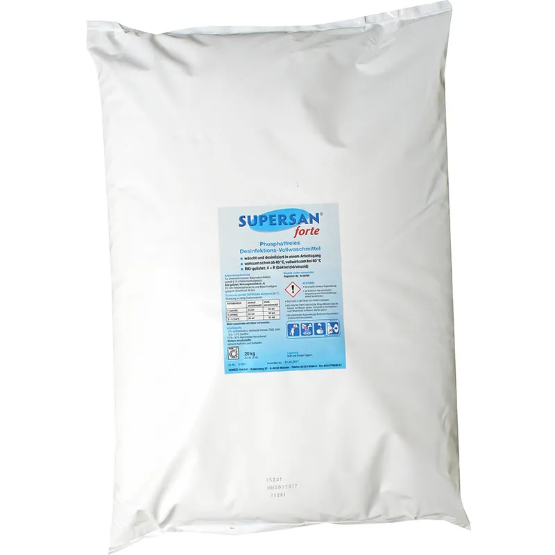 SUPERSAN forte 20 kg, Desinfektionsvollwaschmittel#211157#