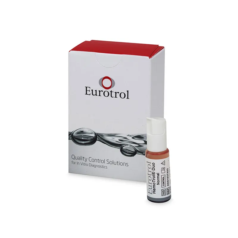 QC HemoTrol Duo normal (2 x 1 ml), Kontrolllösung