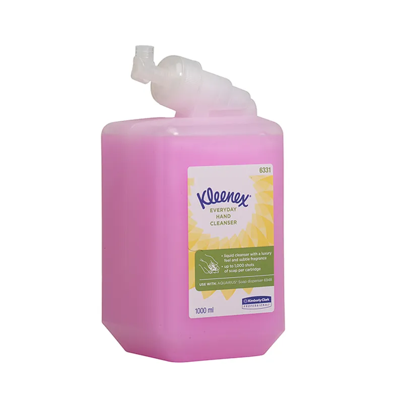 KLEENEX normale Waschlotion, rosa, parfümiert (6 x 1 Ltr.)