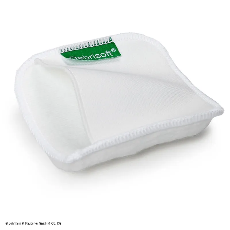 Debrisoft Pad Wundauflagen steril, 10 x 10 cm (5 Stck.)