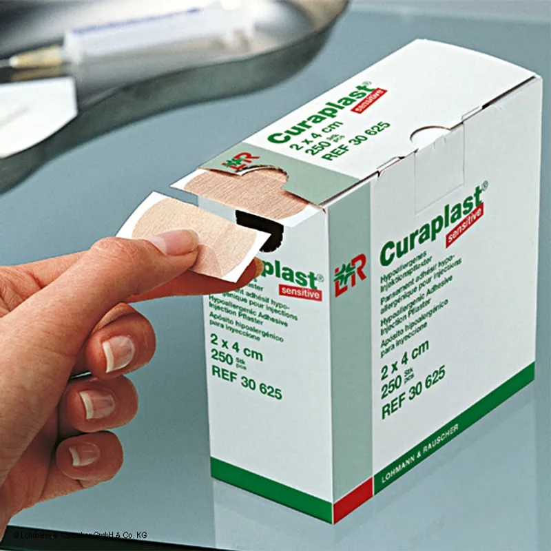 Curaplast Injektionspflaster Sensitive, 2 x 4 cm (250 Stck.)