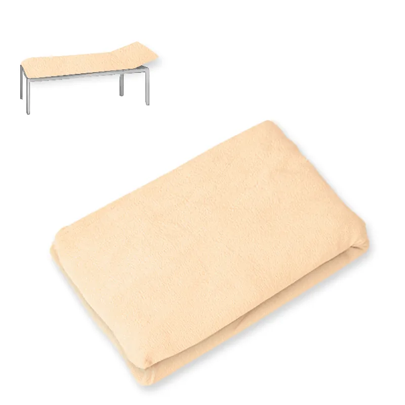 Liegenbezug Frottee beige, 65 x 195 cm