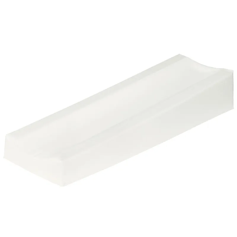 Injektionskissen Gabi 45 x 15 x 8/4 cm, PVC-Bezug elfenbeinweiß