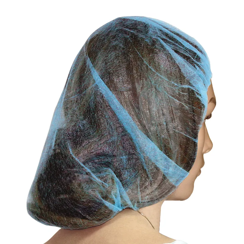 WiroBRACE Vlies-Hauben Barett, blau Ø ca. 53 cm (100 Stck.)