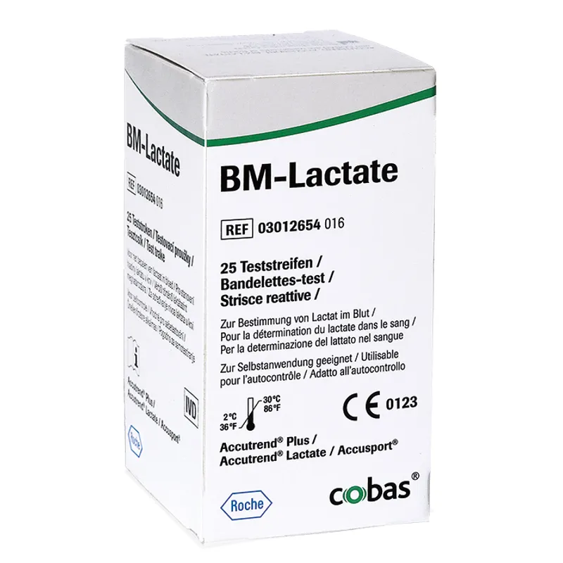 BM Lactate Teststreifen (25 T.)