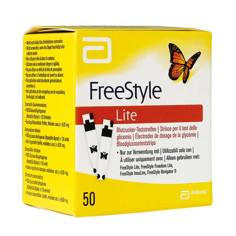 FreeStyle Lite, Blutzuckerteststreifen (50 T.)