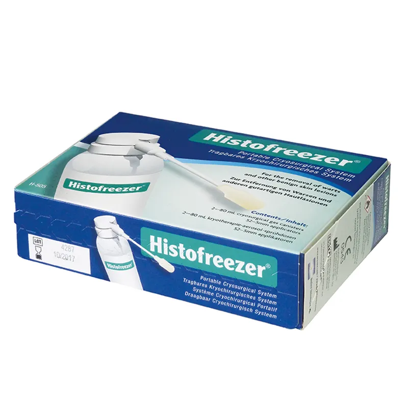 Histofreezer medium Warzenentferner, (2 Dosen à 80 ml + 52 Applikatoren)