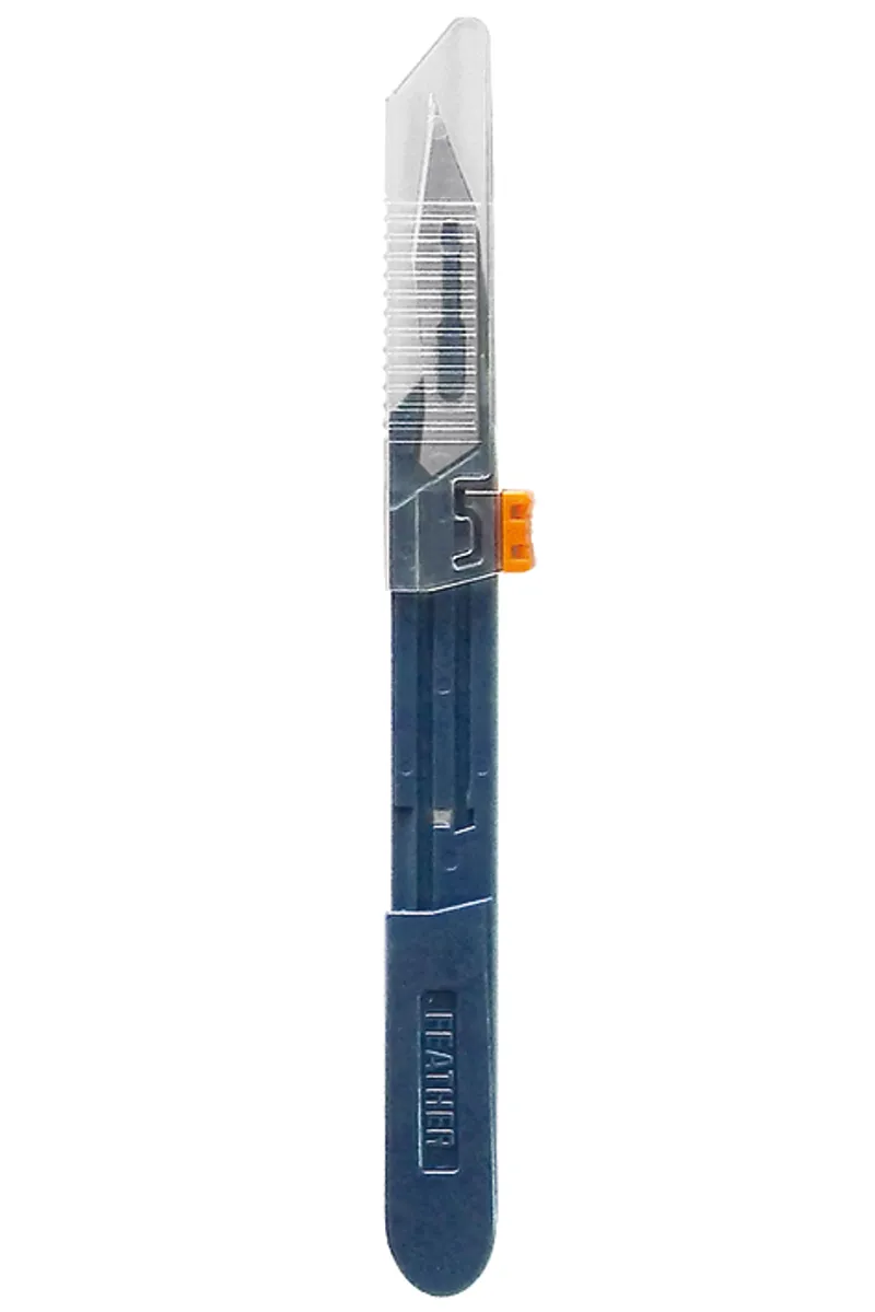 Sicherheits-Einmal-Skalpelle FEATHER, Safeshield Fig. 25 steril (10 Stck.)