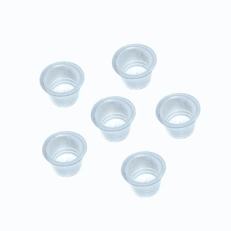 Farbkappen transparent Gr. M, Innen-Ø 12 mm (1000 Stck.)