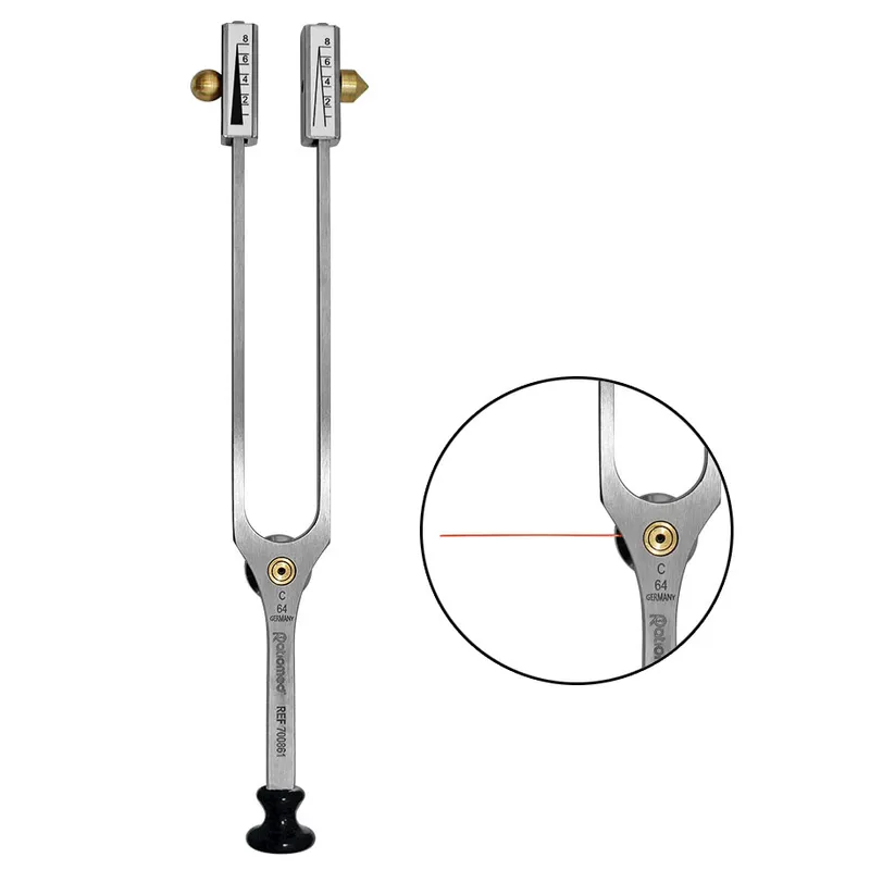 Neurologische Multifunktionsstimmgabel, ratiomed mit Monofilament